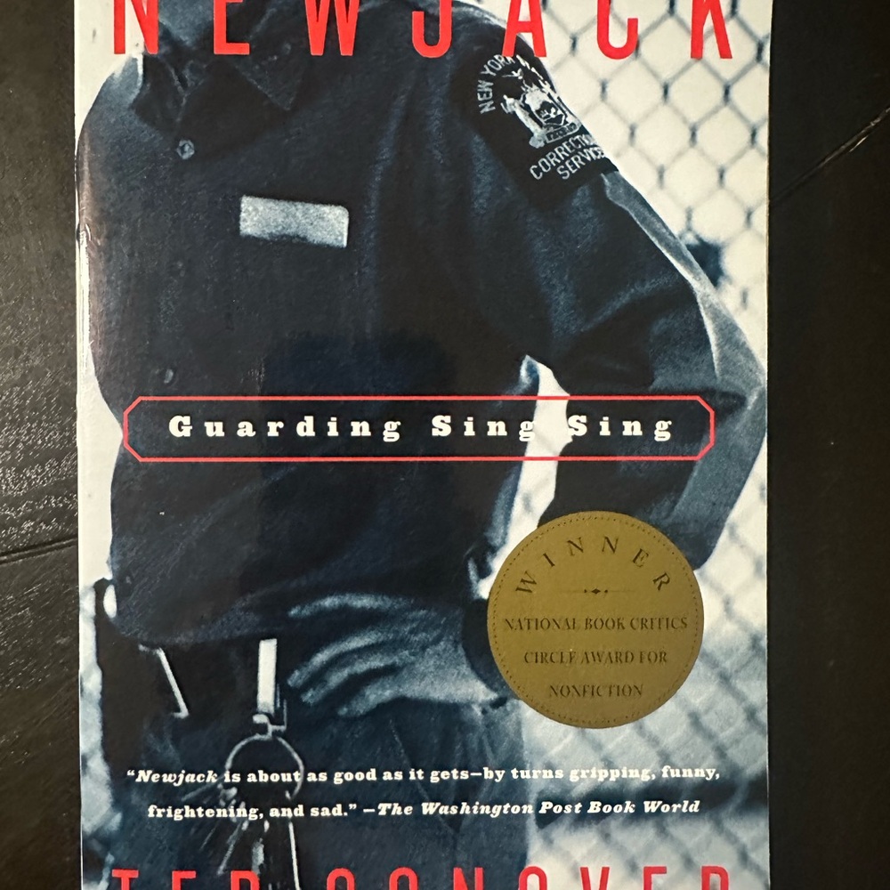 Newjack: Guarding Sing Sing Book